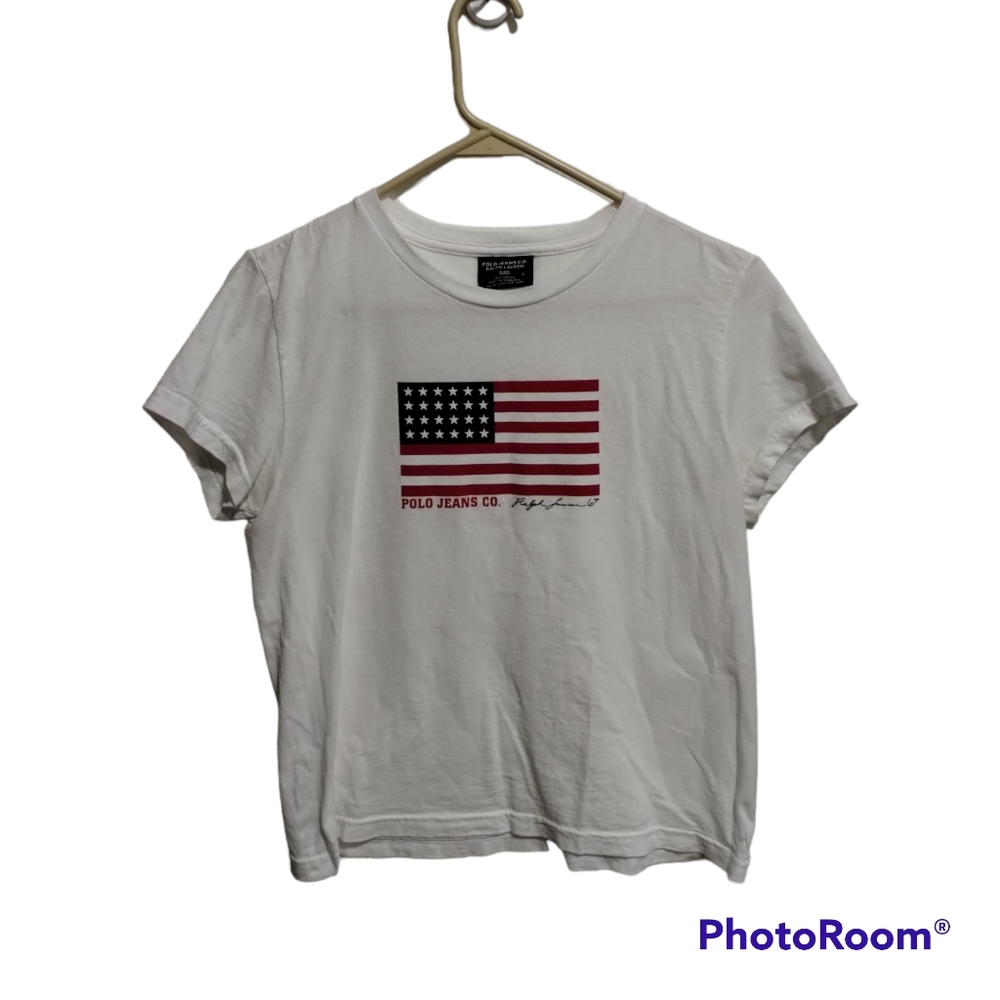Ralph Lauren Women's Baby Tee Shirt
